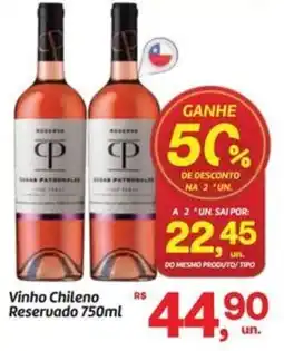 Fort Atacadista Vinho Chileno Reservado oferta