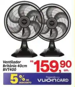 Fort Atacadista Ventilador Britânia 40cm BVT400 oferta