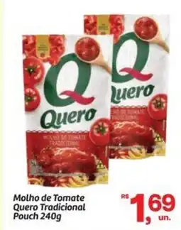 Fort Atacadista Molho de Tomate Quero Tradicional Pouch oferta