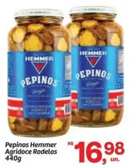 Fort Atacadista Pepinos Hemmer Agridoce Rodelas oferta