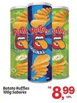 Fort Atacadista Batata Ruffles Sabores oferta