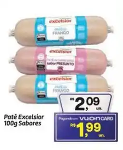 Fort Atacadista Patê Excelsior Sabores oferta