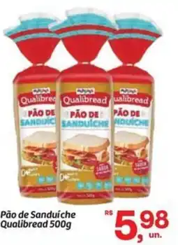 Fort Atacadista Pão de Sanduíche Qualibread oferta