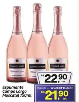 Fort Atacadista Espumante Campo Largo Moscatel oferta