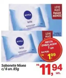 Fort Atacadista Sabonete Nivea oferta