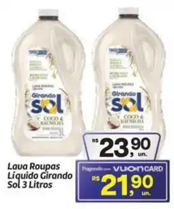 Fort Atacadista Lava Roupas Líquido Girando Sol oferta