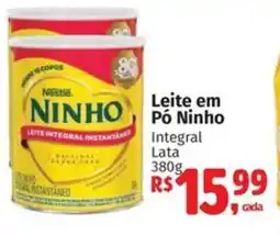 Supermercados Mateus Leite em Pó Ninho Integral Lata oferta