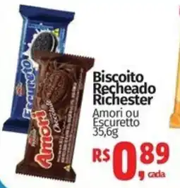 Supermercados Mateus Biscoito Recheado Richester oferta