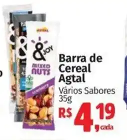 Supermercados Mateus Barra de Cereal Agtal oferta