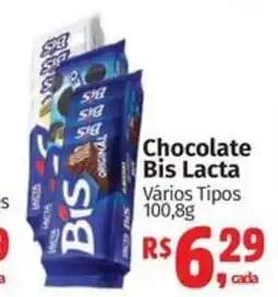 Supermercados Mateus Chocolate Bis Lacta Vários Tipos oferta