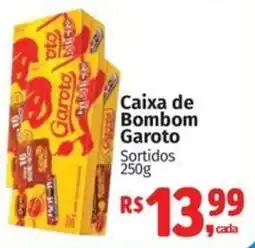 Supermercados Mateus Caixa de Bombom Garoto Sortidos oferta
