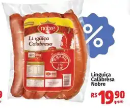 Supermercados Mateus Linguiça Calabresa Nobre oferta