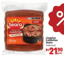 Supermercados Mateus Linguiça Calabresa Seara Tradicional oferta