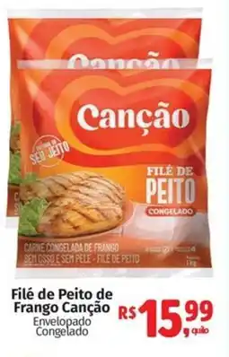 Supermercados Mateus Filé de Peito de Frango Canção oferta