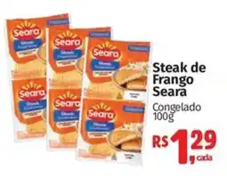 Supermercados Mateus Steak de Frango Seara Congelado oferta