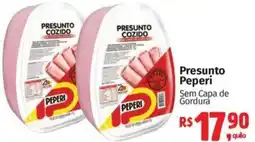 Supermercados Mateus Presunto Peperi oferta
