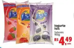 Supermercados Mateus logurte Isis oferta