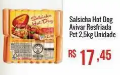Mart Minas Salsicha hot dog avivar resfriada 2,5kg oferta