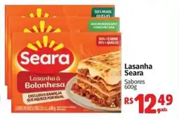 Supermercados Mateus Lasanha Seara Sabores oferta