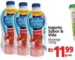 Supermercados Mateus Iogurte Sabor & Vida oferta