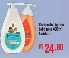 Mart Minas Sabonete liquido johnsons 400ml unidade oferta
