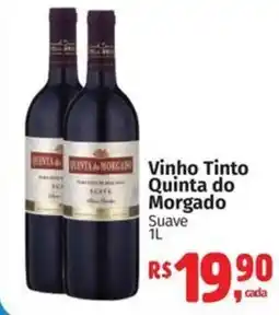 Supermercados Mateus Vinho Tinto Quinta do Morgado Suave oferta