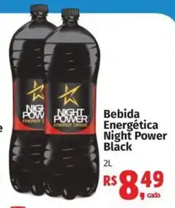Supermercados Mateus Bebida Energética Night Power Black oferta