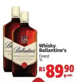 Supermercados Mateus Whisky Ballantine's Finest oferta