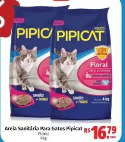 Supermercados Mateus Areia Sanitária Para Gatos Pipicat oferta