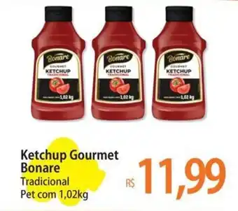 Ketchup Gourmet Bonare Tradicional Pet