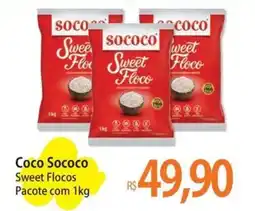 Atacadão Coco Sococo Sweet Flocos Pacote oferta