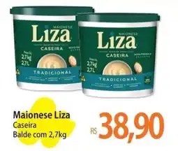 Atacadão Maionese Liza Caseira oferta