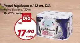 Dia Papel Higiênico c/12 un. DIA oferta