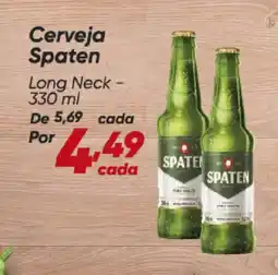 Dia Cerveja Spaten Long Neck oferta