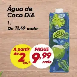 Dia Água de Coco DIA oferta