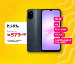Casa e Vídeo Samsung galaxy A07 oferta