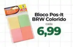 Supermercados Andreazza Bloco Pos-It BRW Colorido oferta