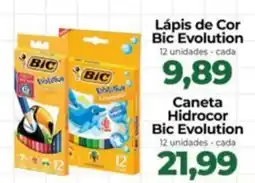 Supermercados Andreazza Caneta Hidrocor Bic Evolution oferta