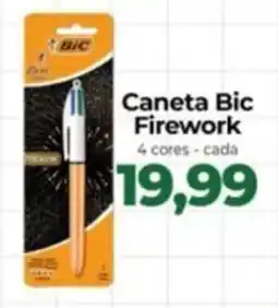 Supermercados Andreazza Caneta Bic Firework oferta