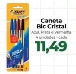 Supermercados Andreazza Caneta Bic Cristal oferta