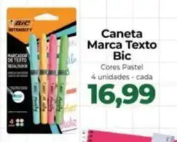 Supermercados Andreazza Caneta Marca Texto Bic oferta