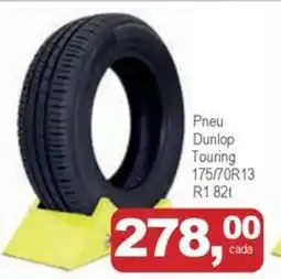 Mineirão Atacarejo Pneu Dunlop Touring 175/70R13 R1 82t oferta