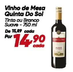 Dia Vinho de Mesa Quinta Do Sol oferta