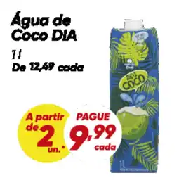 Dia Água de Coco DIA oferta