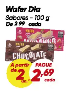 Dia Wafer Dia Sabores oferta