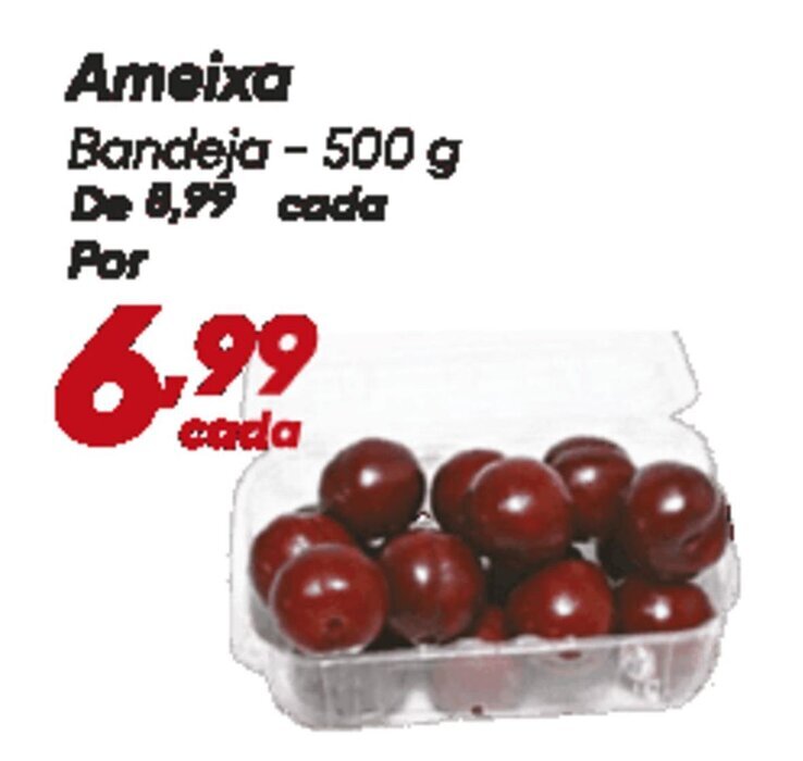 Dia Ameixa Bandeja oferta