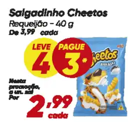Dia Salgadinho Cheetos Requeijão oferta