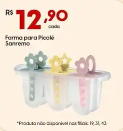 Supper Rissul Forma para Picolé Sanremo oferta