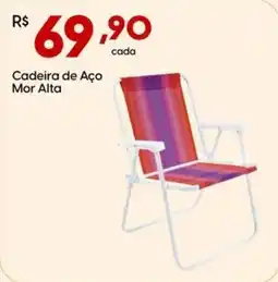 Supper Rissul Cadeira de Aço Mor Alta oferta