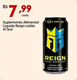 Supper Rissul Suplemento Alimentar Liquído Reign Latão oferta